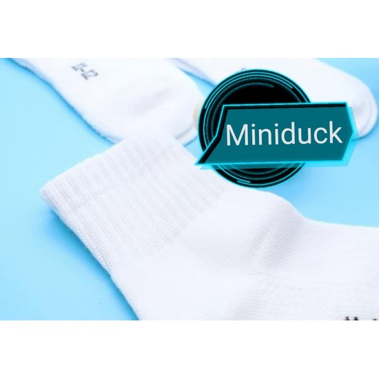 Miniduck 返學白短袜(3對裝)