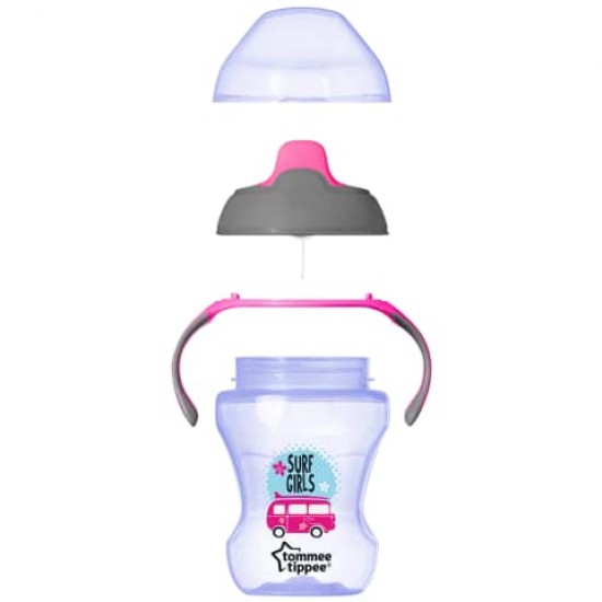 Tommee Tippee 230ml 雙耳防漏啜杯